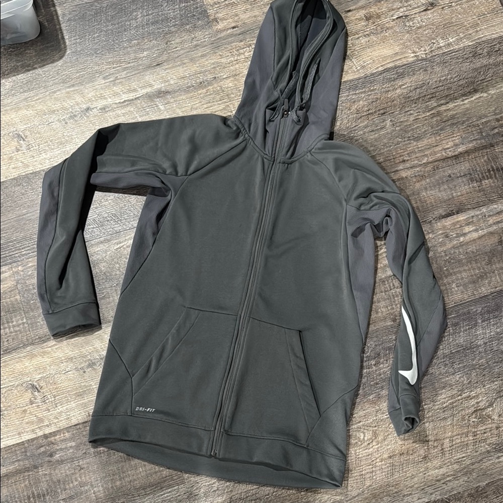 Nike Gray Athletic Sweatshirt Hoodie